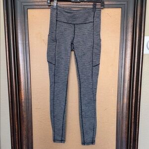 lululemon athletica Black and White Leggings